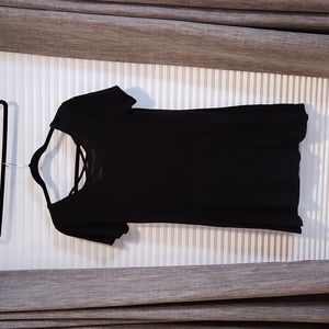 Black t-shirt dress